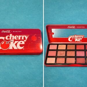 Morphe Cherry Coke Eyeshadow Palette - Bold Red and Pink Hues